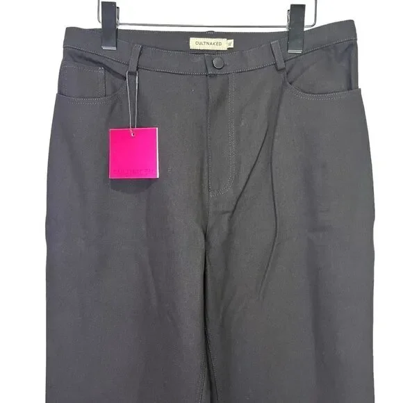 NEW CULTNAKED Denim Killa Trousers Noir Black Size XL